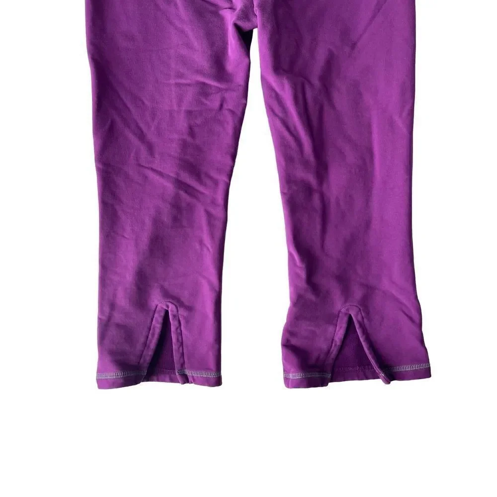 Matilda Jane It's a Wonderful Parade 1st Prize Capri Pants Grape Purple Sz S